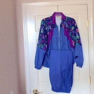 NIKE nylon polyester blend jacket and pants